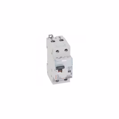 410999 Disjoncteur Différentiel 6a – 30ma – Type Ac – 1p+n – 2 Modules – Neutre à Droite – Auxiliarisable – Legrand