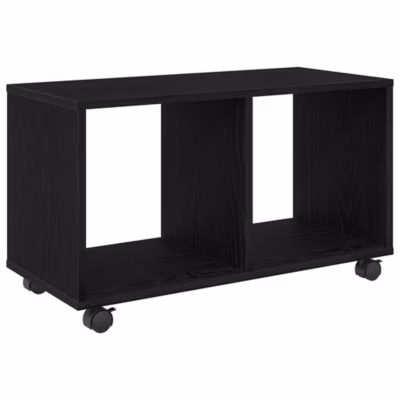 Table d&rsquo;appoint Chêne noir 72 x 33 x 42,5 cm Bois d&rsquo;ingénierie vidaXL