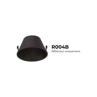 Réflecteur rond Coloris Noir pour HYDRA – SOLUM – R004B
