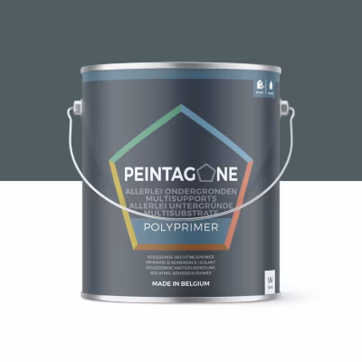 Sous-couche universelle d&rsquo;adhérence isolante pour bois & métal int. & ext. – Polyprimer, 2,5 l, Amazonia