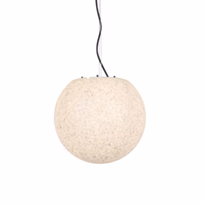 Suspension extérieure moderne grise 35 cm IP65 – Nura