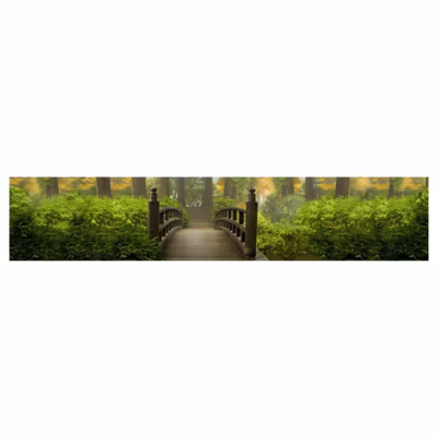 Brise vue nature JARDIN ZEN, H.1 x L.5 m, 100% occultant, Made in France par Scenolia + kit de fixation offert