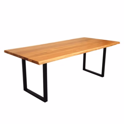 Table à manger 220x100cm ULYSSE – 10 personnes / Chêne massif huilé