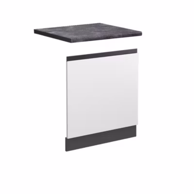 Vicco Façade Blanc 60cm , PT Anthracite