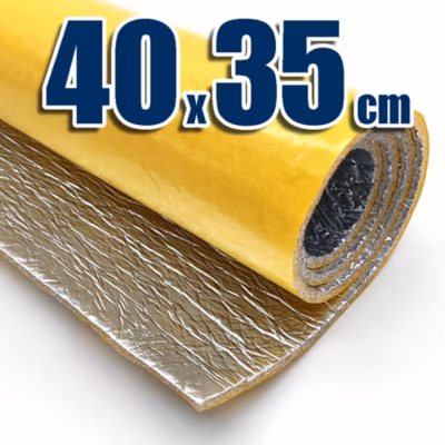 Panneau isolant thermique autocollant (40x35cm) – Facile à poser sans outils: fenêtres, portes, fourgons, camping-cars, compteurs