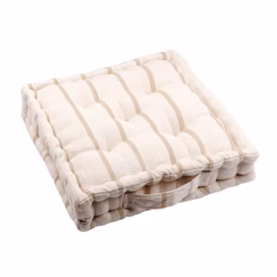 Coussin de sol 45×45 cm St Trop lin coton