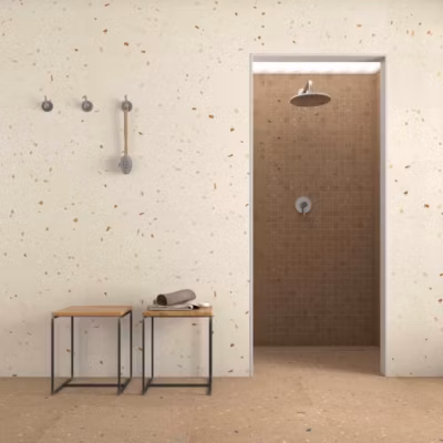 Carrelage Effet Terrazzo CROCCANTE 60×120 Nuez – Les Carreaux de Jean