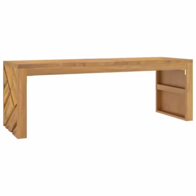 Table basse 110x35x38 cm bois massif de teck vidaXL
