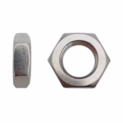 10 Ecrous Hexagonaux Bas M36 mm – DIN 439 – Inox A2 – D-Work