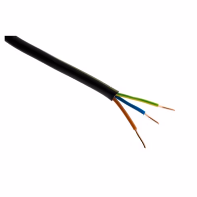 Câble électrique U-1000 R2V 3G2,5mm² noir – 150m – Zenitech