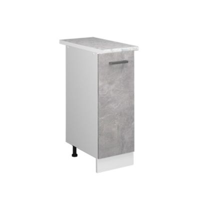 Vicco Meuble bas universel Béton 30cm avec porte, avec PT