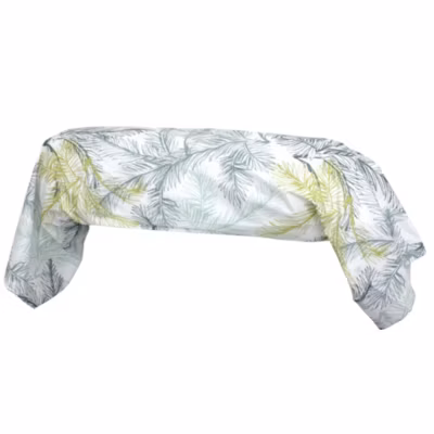 Taie de traversin 140×43 cm percale coton TRINIDAD mousson