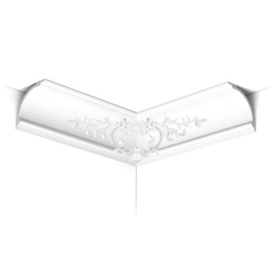 C338B Corniche plafond polyuréthane Orac Decor Luxxus – 18x18x200cm (h x p x L) – moulure décorative A l&rsquo;unité