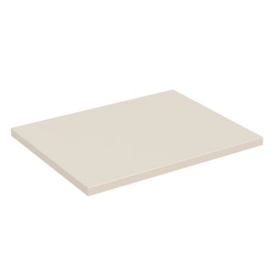 Plan vasque TORNADO 60 cm  Finition sable  MDF & PVC  Pour meuble sous vasque
