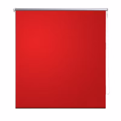 Store enrouleur rouge occultant 120 x rouge Helloshop26