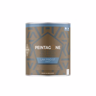 Laque multicouche ultralessivable pour bois ext. & int. – Lak Pro ST Matt, 1 l, blanc