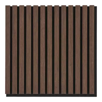 Panneau Acoustique Moody 1, Marron, MDF, 52×2,2×52 cm, Seven Design
