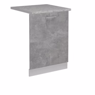 Vicco Panneau de lave-vaisselle Béton 60cm , PT Marbre