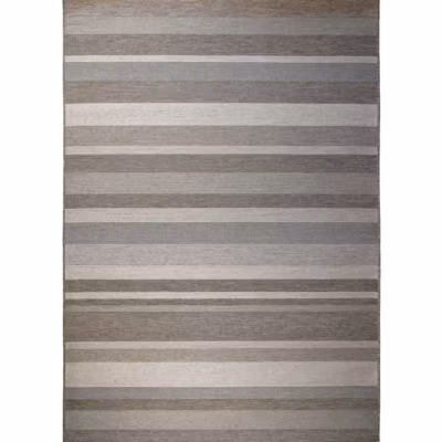 Tapis d&rsquo;extérieur/intérieur motifs lignes mix beige 160×230