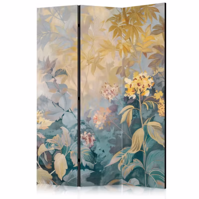 Paravent – Tapisserie Prairie et Fleurs – Kilim Printemps