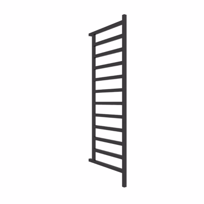 Sèche-serviette eau chaude noir de 1755mm de haut et 500mm de large – 609 Watt – SIM1755/500DWO1N