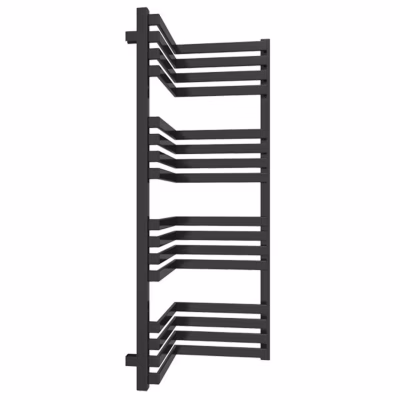 Sèche-serviette d&rsquo;angle électrique noir – HxL 465×350 mm – 300 (Watts) – 300 Watt – INC465-350E1N