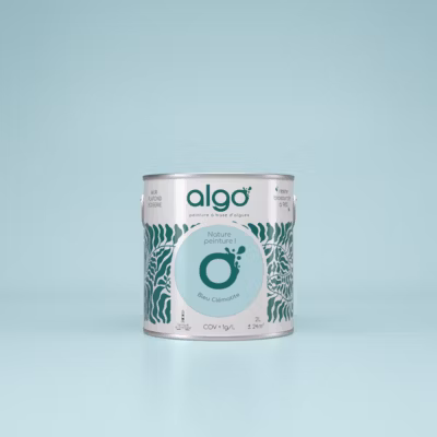 Peinture Algo – Bleu Clématite – 5L – Satin