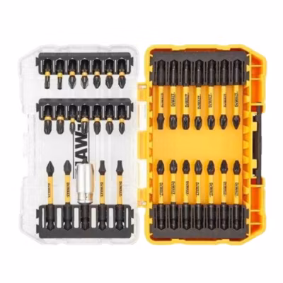 Dewalt – Jeu de forets FLEXTORQ Noir / Jaune (Taille unique)