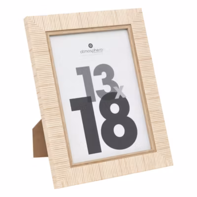 Cadre photo Théa beige 13x18cm – Atmosphera