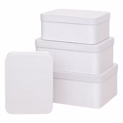 4 Boîtes Polybox – Blanc- 5five