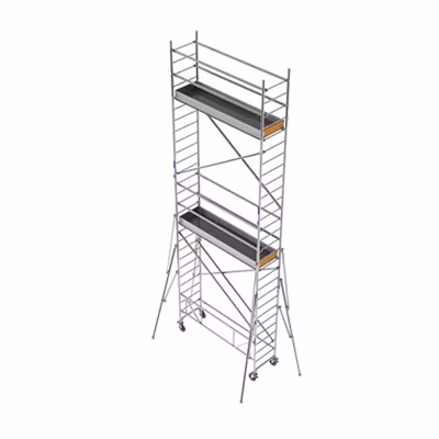Echafaudage roulant alu – Hauteur de travail max 8.30m – ECS630T