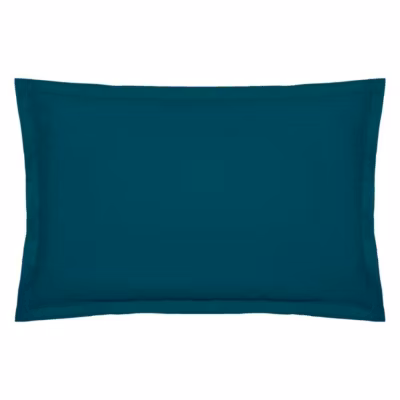 Taie d&rsquo;oreiller – coton – bleu – 50×70 cm – Atmosphera