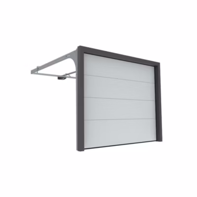 Porte Sectionnelle Manuelle StandardLine Linteau 100mm Lisse Blanc Ral 9016 L3000xH2250 4M