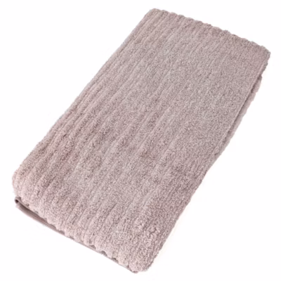 Drap de douche uni coton 70×140 cm SPECTRE rose