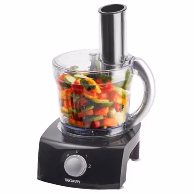 Robot de cuisine multi fonctions Triomph ETF1825 1L – 350W – Noir