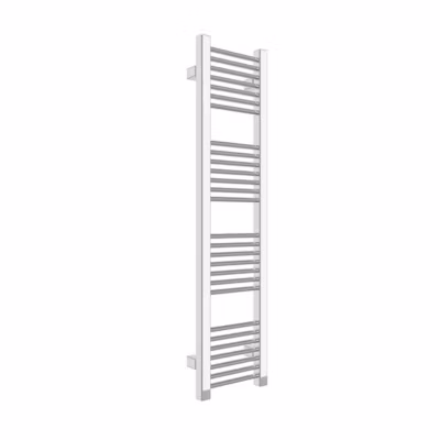 Sèche-serviette électrique chromé – (HxL) 460×200 mm – 120 Watts – 120 Watt – MIK460-230E8CRO