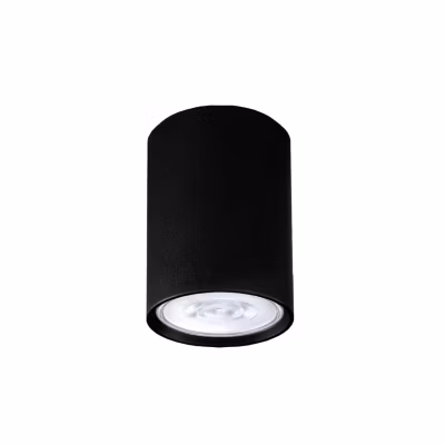 LUMICOM – ROND Plafonnier, 1x GU10, max 33W, métal, rose, D.6cm x H10cm