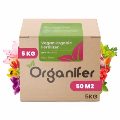 Engrais Végétalien Végétal – 5 kg pour 50 m2 – Organifer