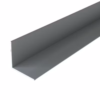 Cornière en alu 25mm x25mm x1.3mm, lg 1950mm (Anodisé argent)