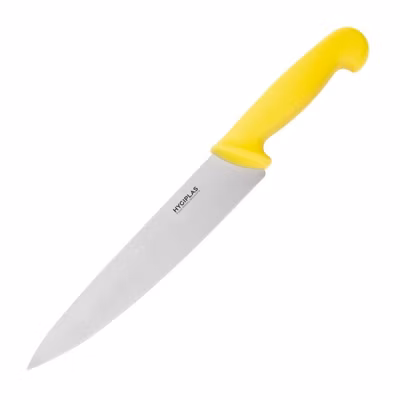 Couteau de Cuisinier Professionnel Jaune 215 mm – Hygiplas