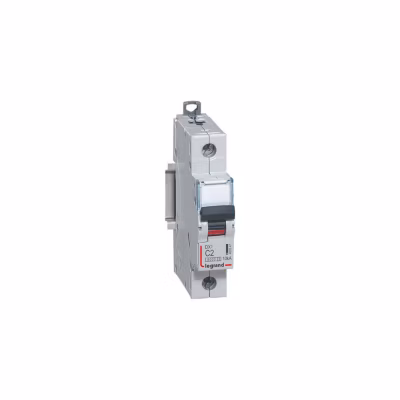 407647 Disjoncteur Unipolaire 2a – 1p Courbe C – 6/10ka – à Vis – Legrand Dx3