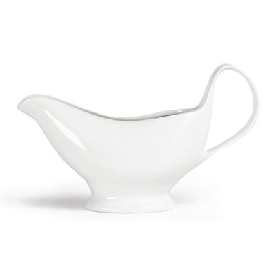 Saucières blanches Olympia 34 cl – Boite de 6