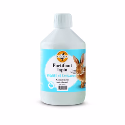Aliment diététique complémentaire Fortifiant lapins CHICK&rsquo;A 500mL