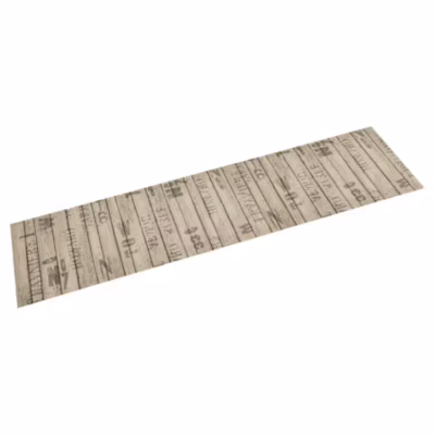 Tapis de cuisine lavable impression de clôture 60x300cm velours vidaXL