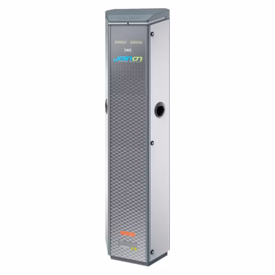 Borne de recharge colonne I-ON RFID Connectée Ethernet 2 x 22 kW – Type 2S – Compteur MID – IP55 – GEWISS – GWJ1003L
