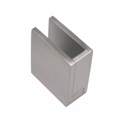 Pince fixe à talon – ADLER Argent   Gauche