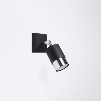 Applique en acier 1 ampoule 4000K – 8×17.5x16cm Sollux