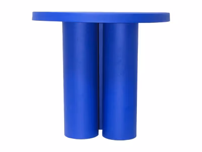 Table d&rsquo;appoint en métal – Bleu – TANIYA