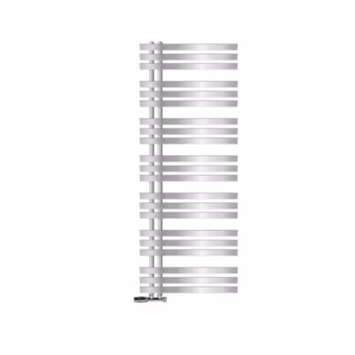 Radiateur de salle de bain sèche-serviette chrome raccordement au mur 60×160 cm
