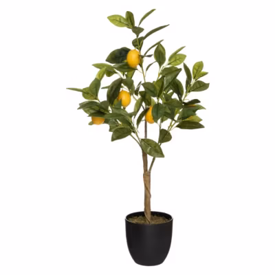 Citronnier artificiel H70 cm – Atmosphera